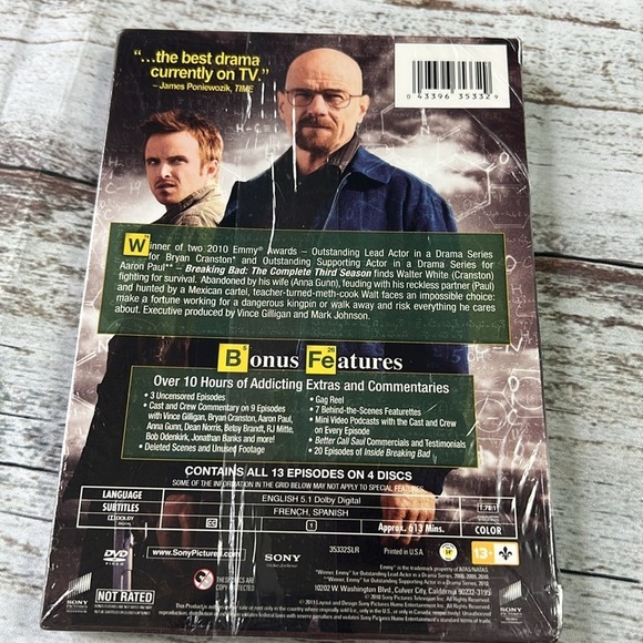Breaking Bad DVD Box Set Complete Season 1-4 ( Season 2-4 are brand new) - Picture 8 of 12